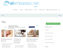 Tablet Screenshot of parto.elembarazo.net